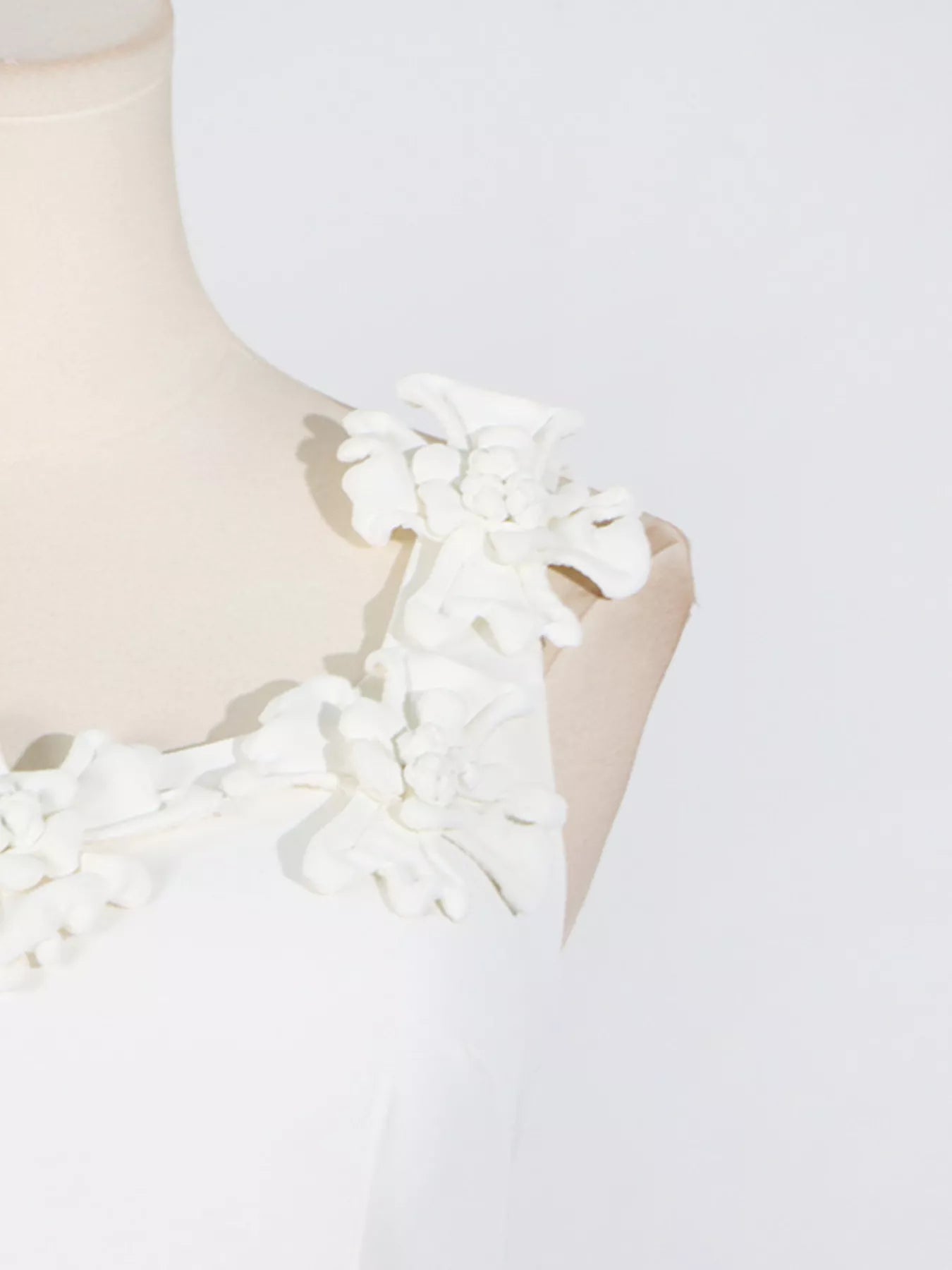 Floral Embellished Sleeveless Midi Dress