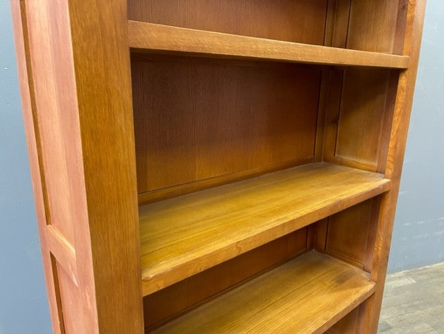 Mission Open Shelf Bookcase - Walnut