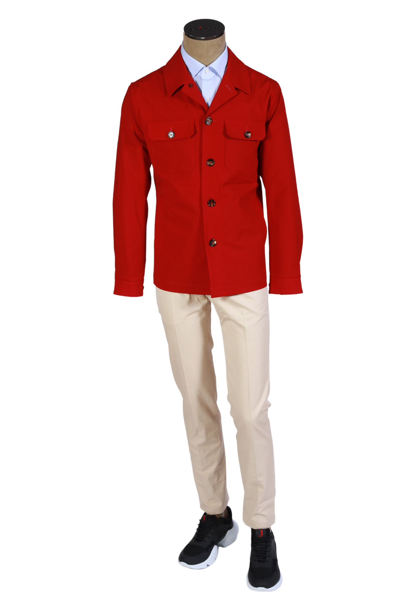 Kired by Kiton Solid Polyester-Wool Jacket