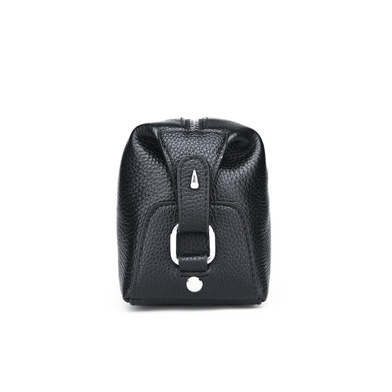 Stylish Cowhide Bag Waterproof Leather Mens Bag