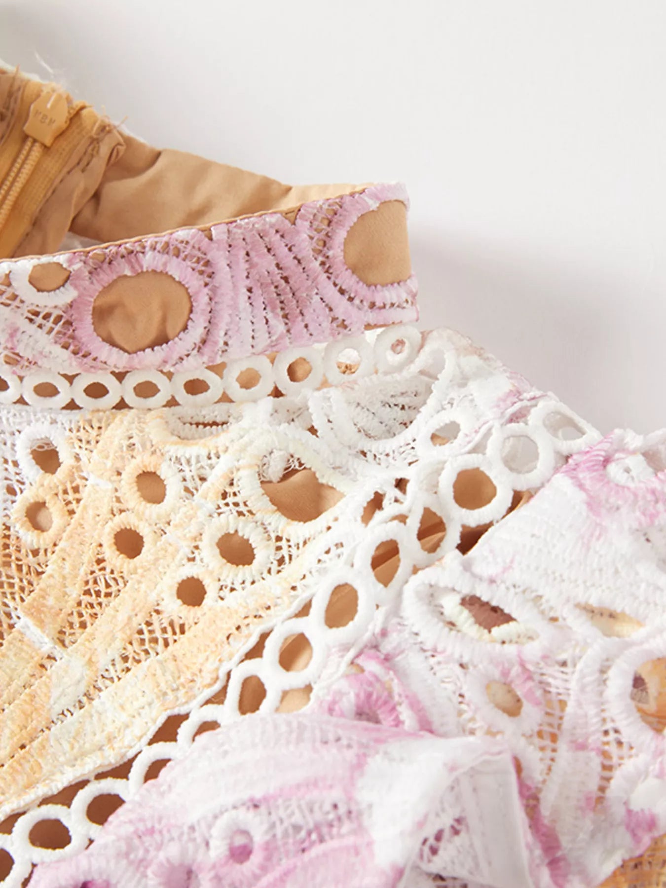 Floral Lace Detail Maxi Dress
