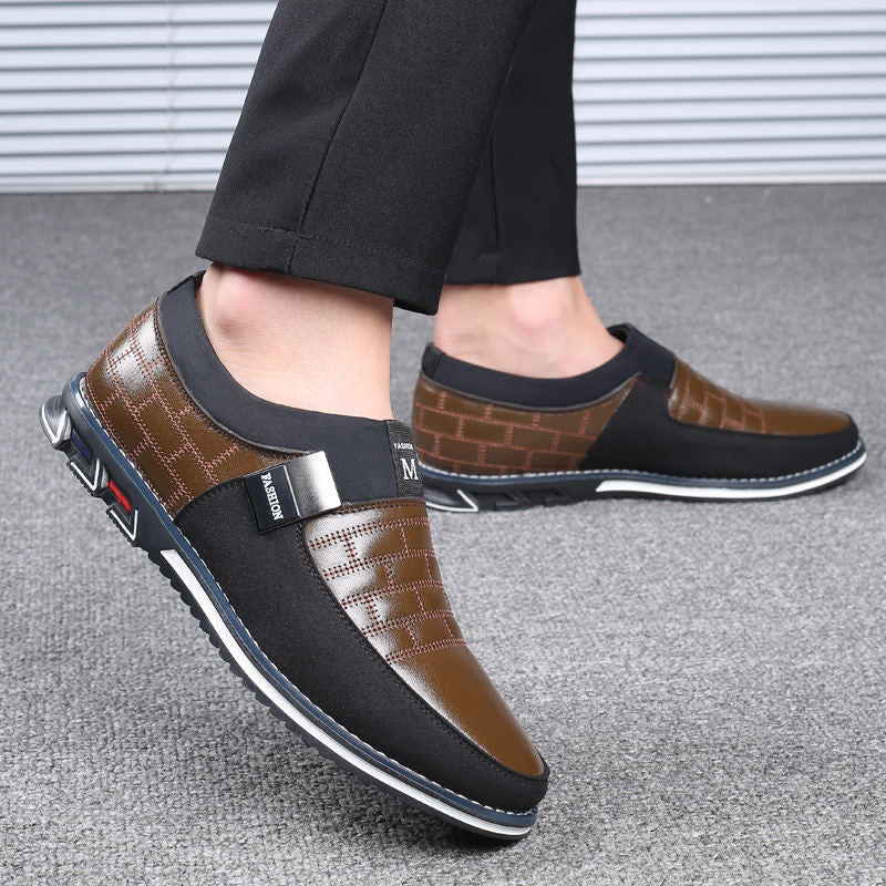 Premium Leather Driving Loafers – Men's Slip-On Moccasins