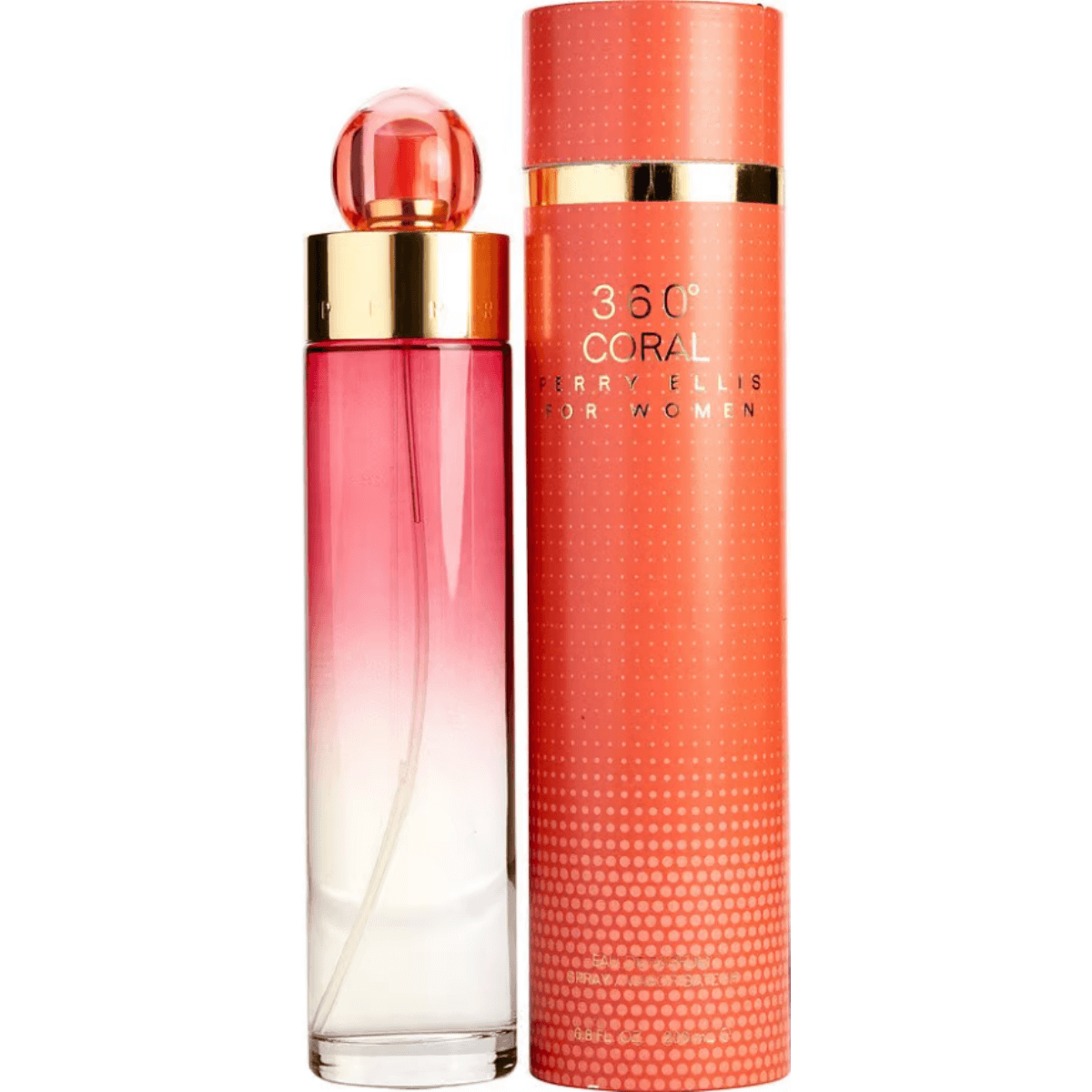 360 Coral by Perry Ellis for Women EDP 6.8 oz