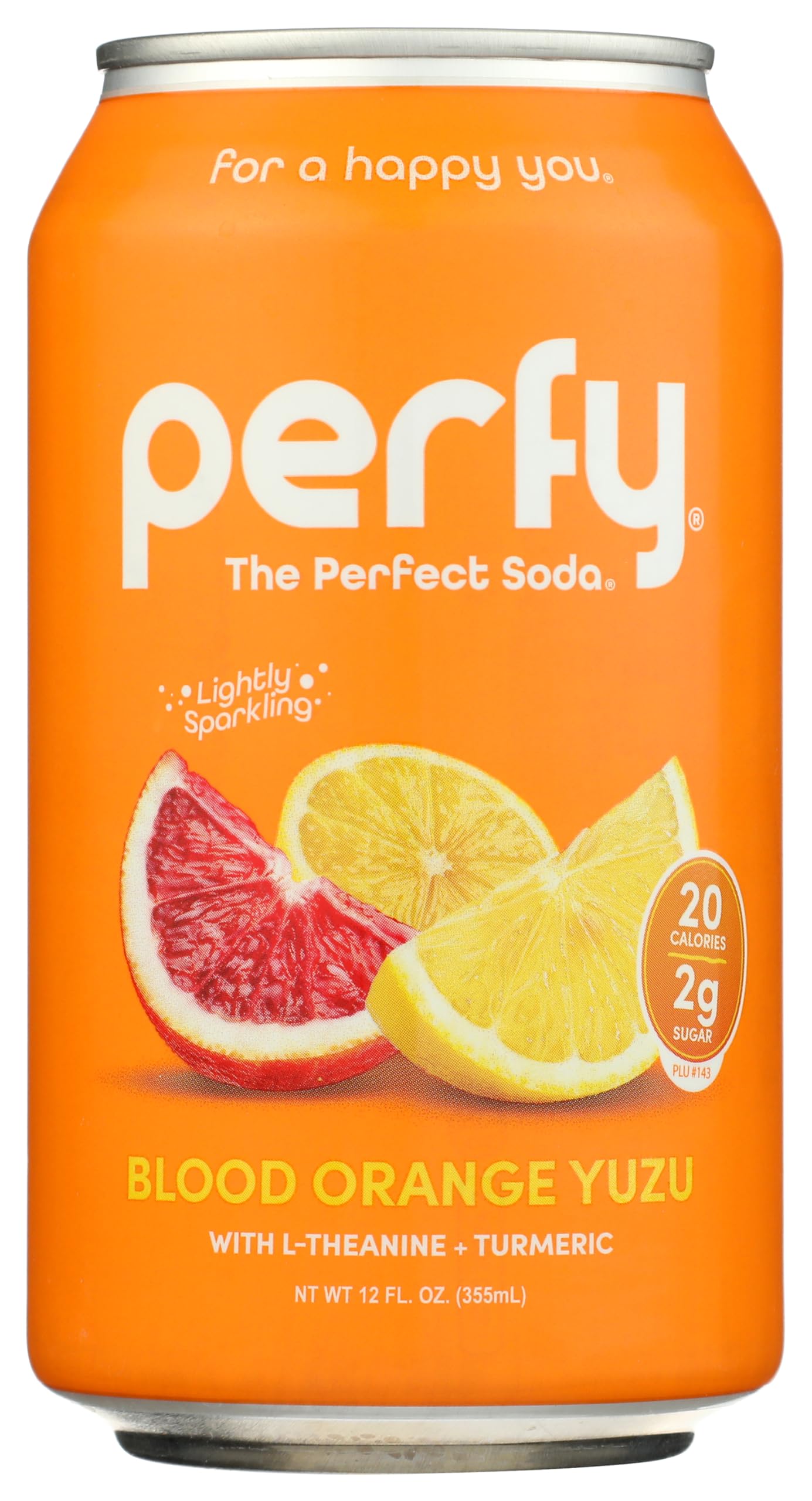 Perfy Blood Orange Yuzu Drink, Case of 12, 12 fl oz