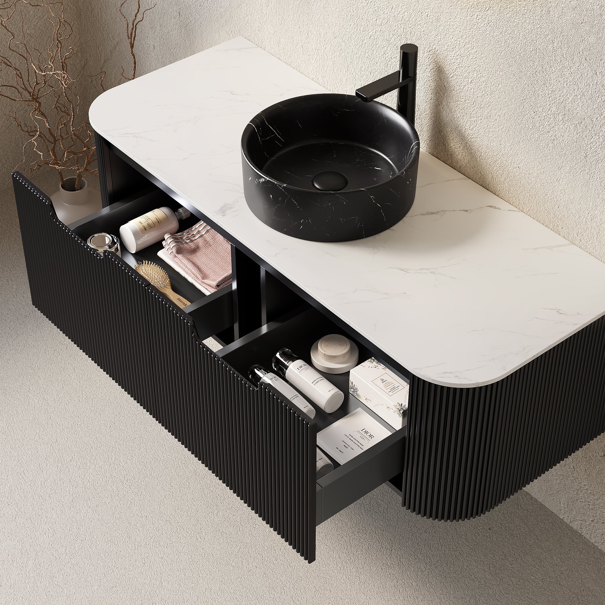 Dina 48" Bathroom Vanity & Sink