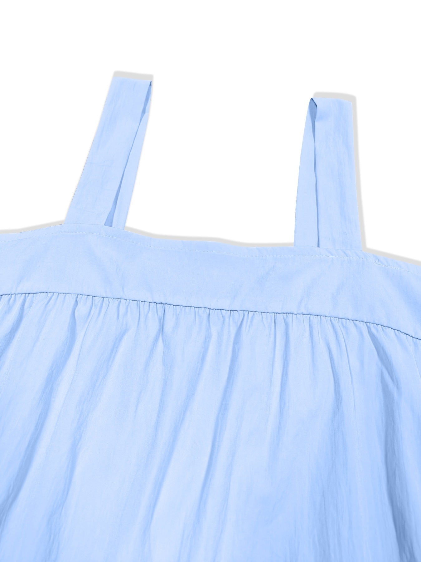 Color Block Wide Strap Dress