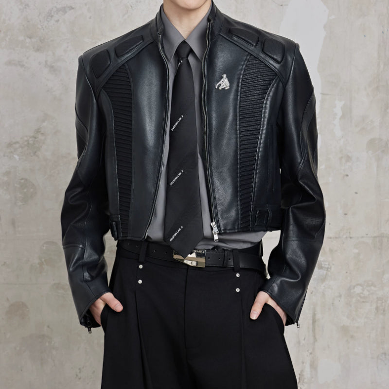 Original Akira Short Biker Leather Jacket