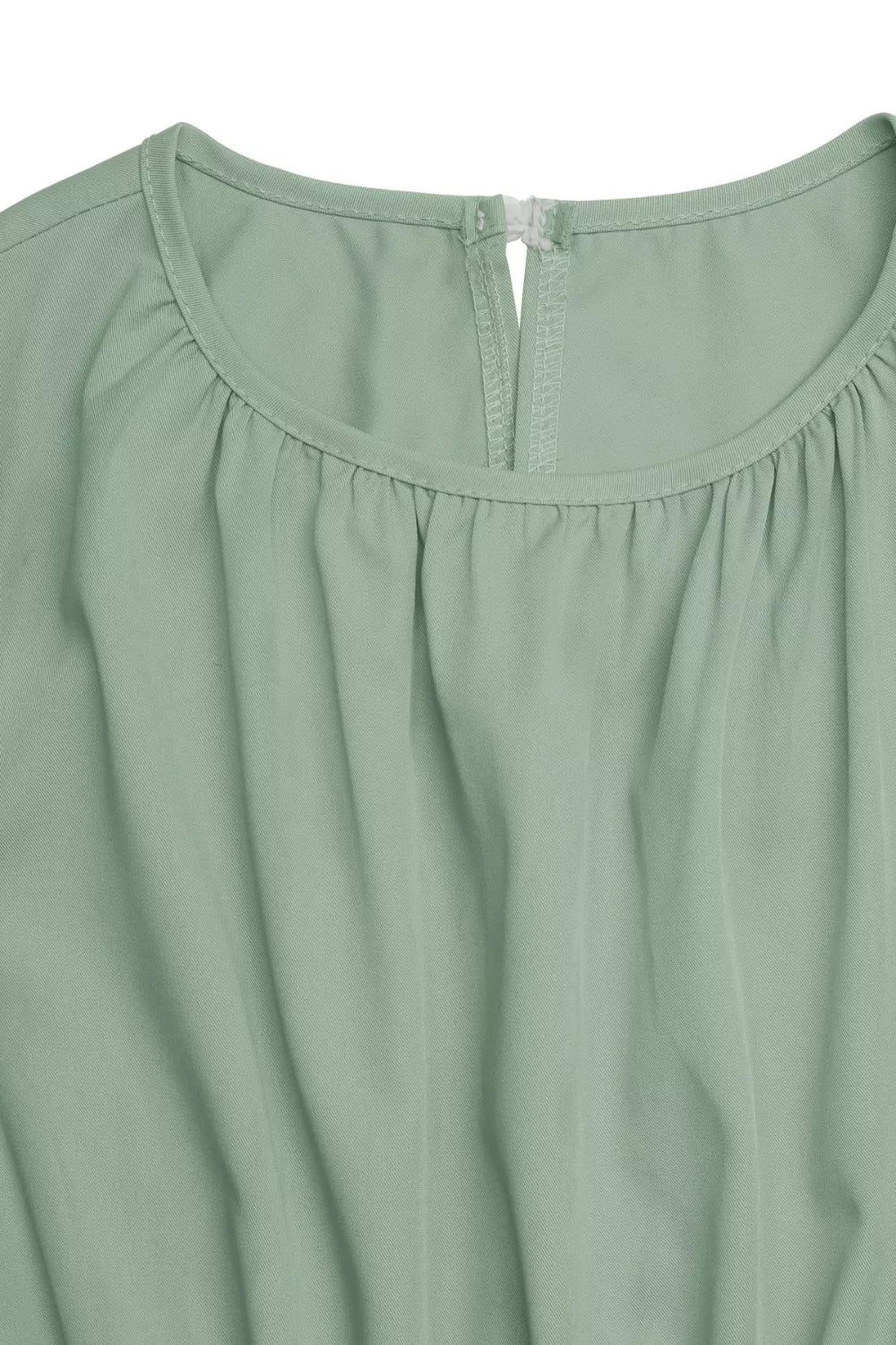 Sleeveless High-Low Hem A-Line Dress