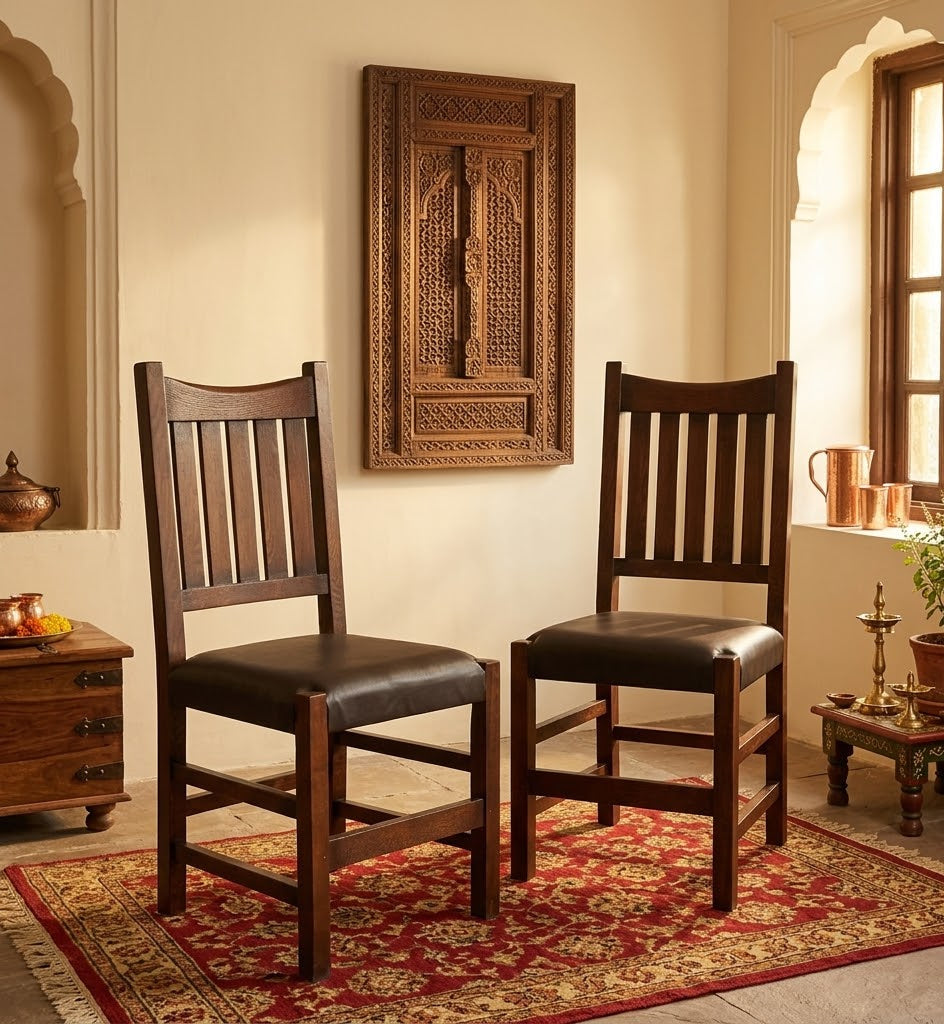 Set of 2 - Mission Spindle Dining Side Chair #240