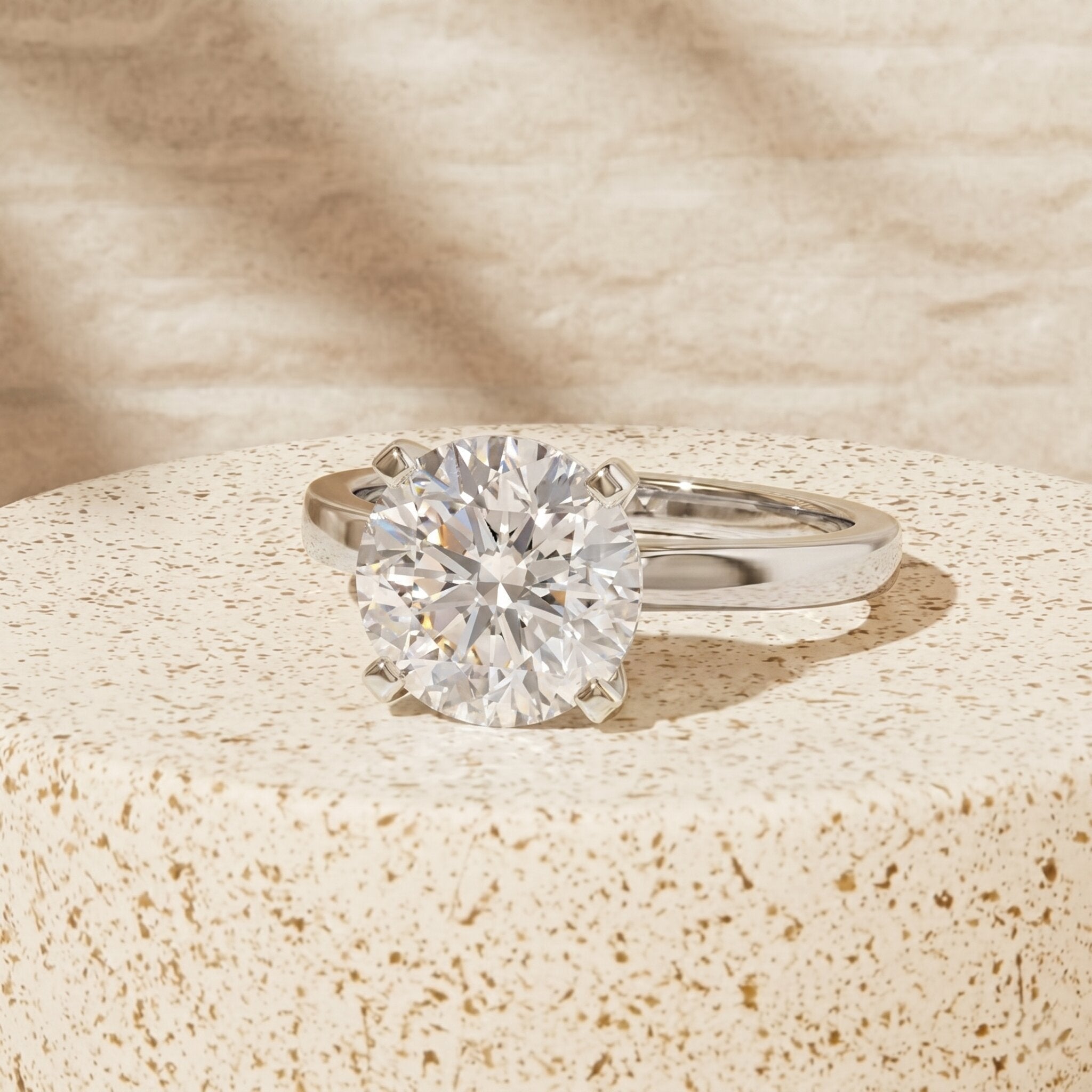 4 CT IGI Certified Lab Diamond Timeless Engagement Ring - Overture Gifts