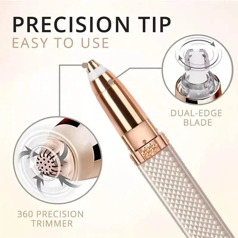4-in-1 Facial Electric Shaver for Women - Overture Gifts