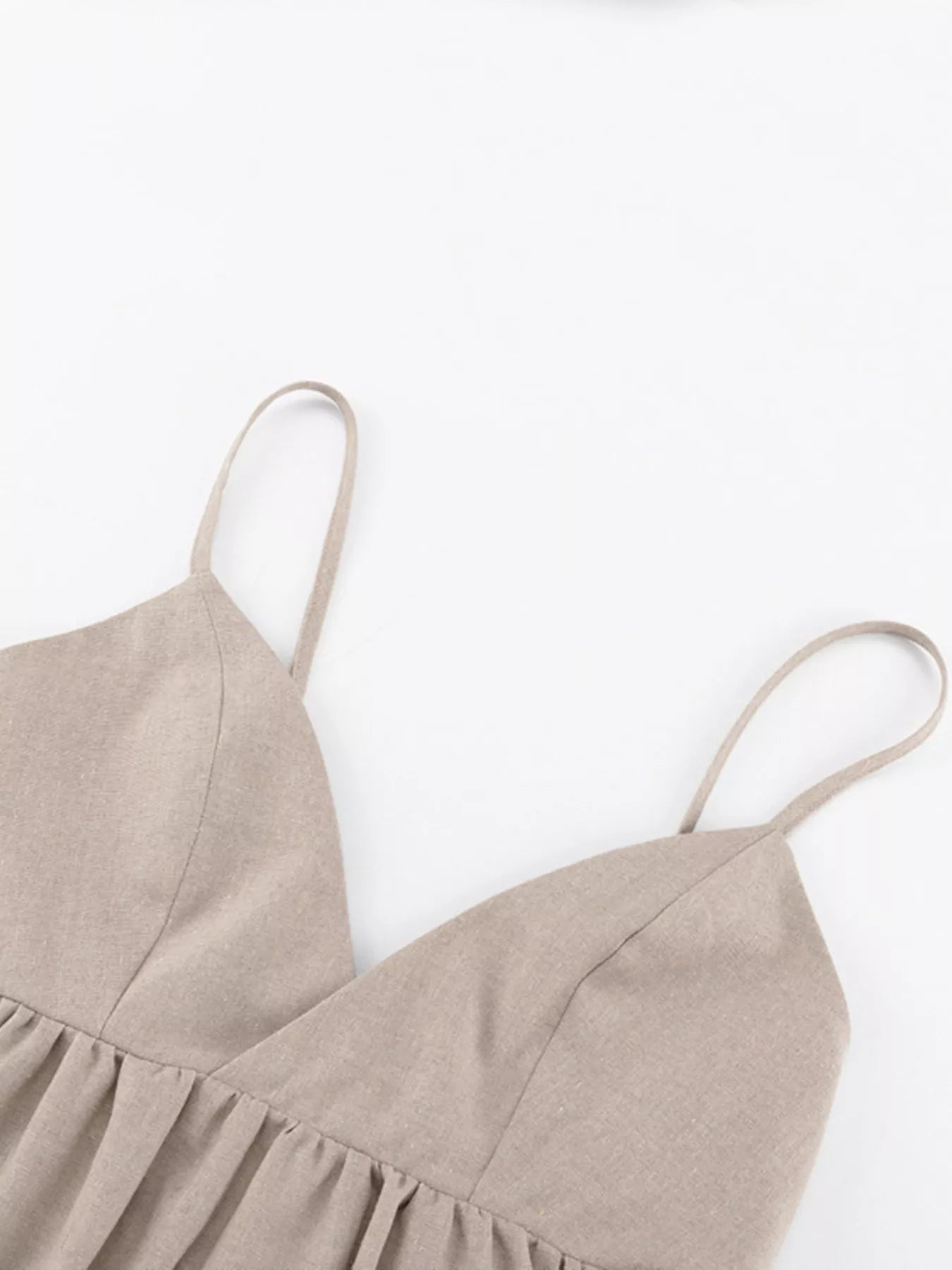 Backless Spaghetti Strap Mini Dress
