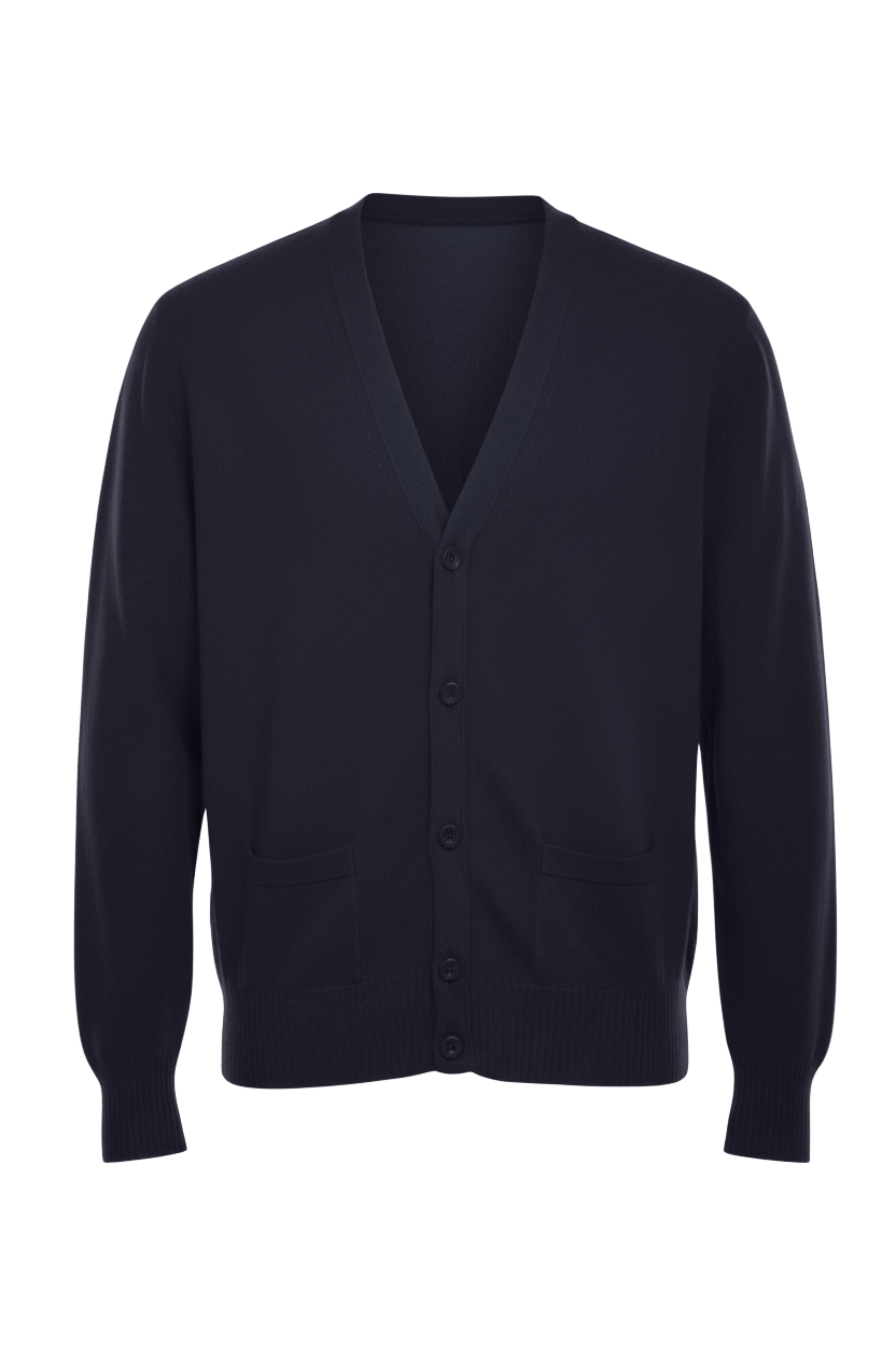 Manrico Cashmere Button Down V-Neck Cardigan