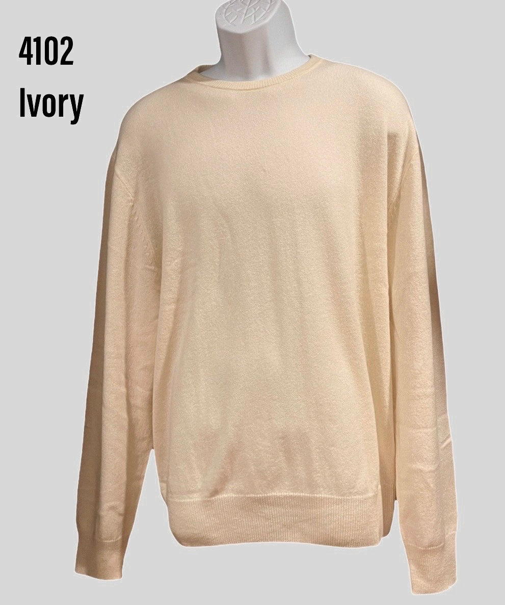 Men's - Cashmere Crew Neck Sweater #4102
