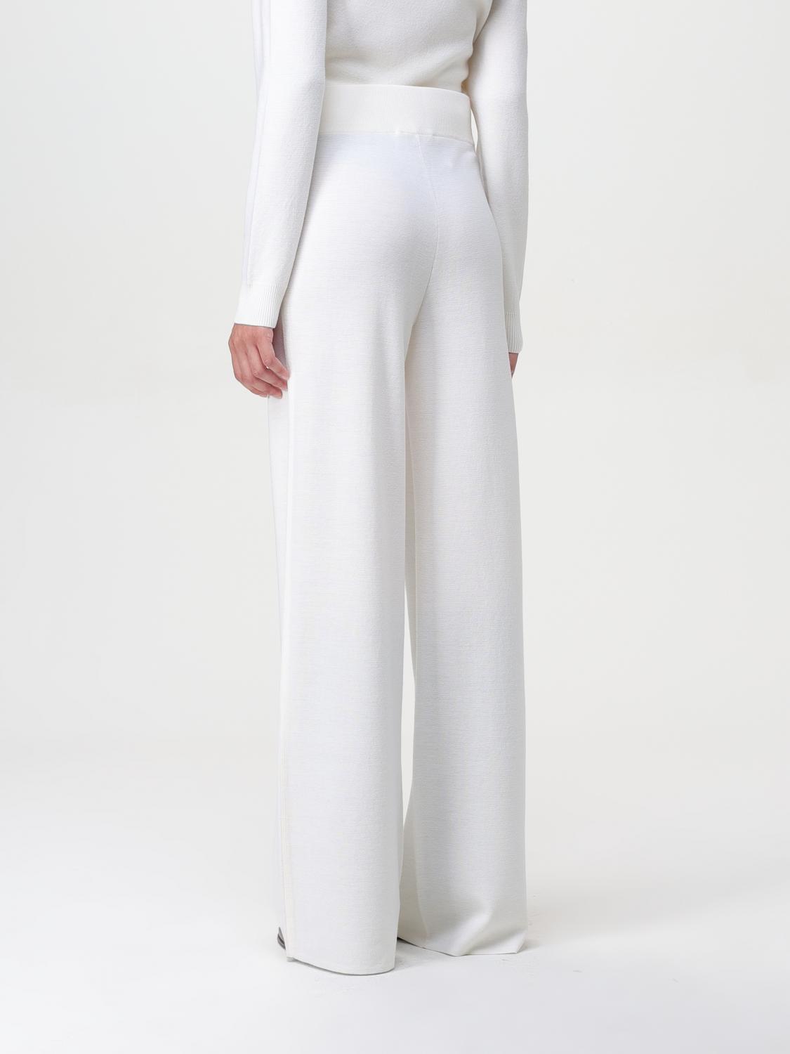 Max Mara Pants Woman White