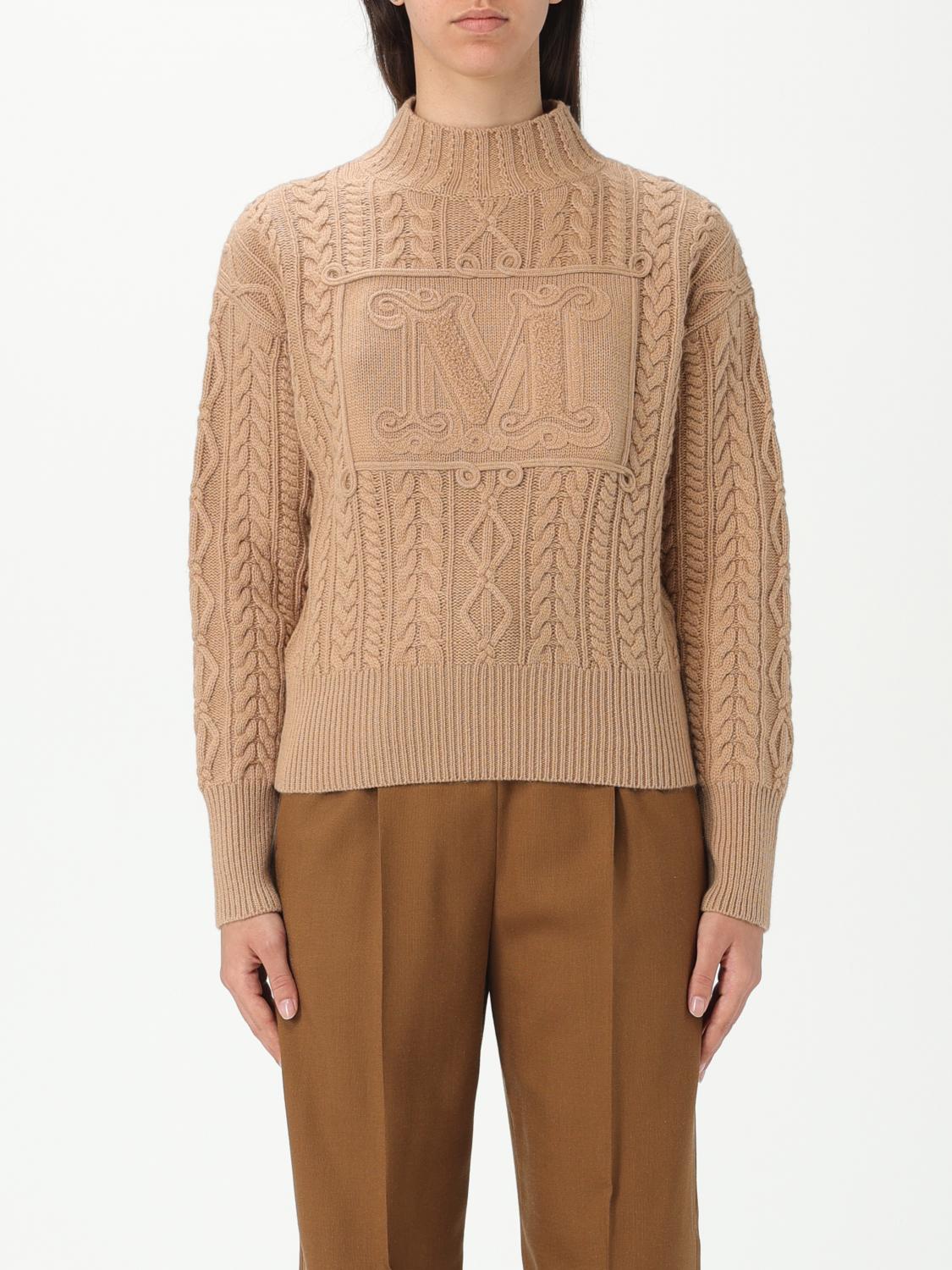 Max Mara Sweater Woman Camel