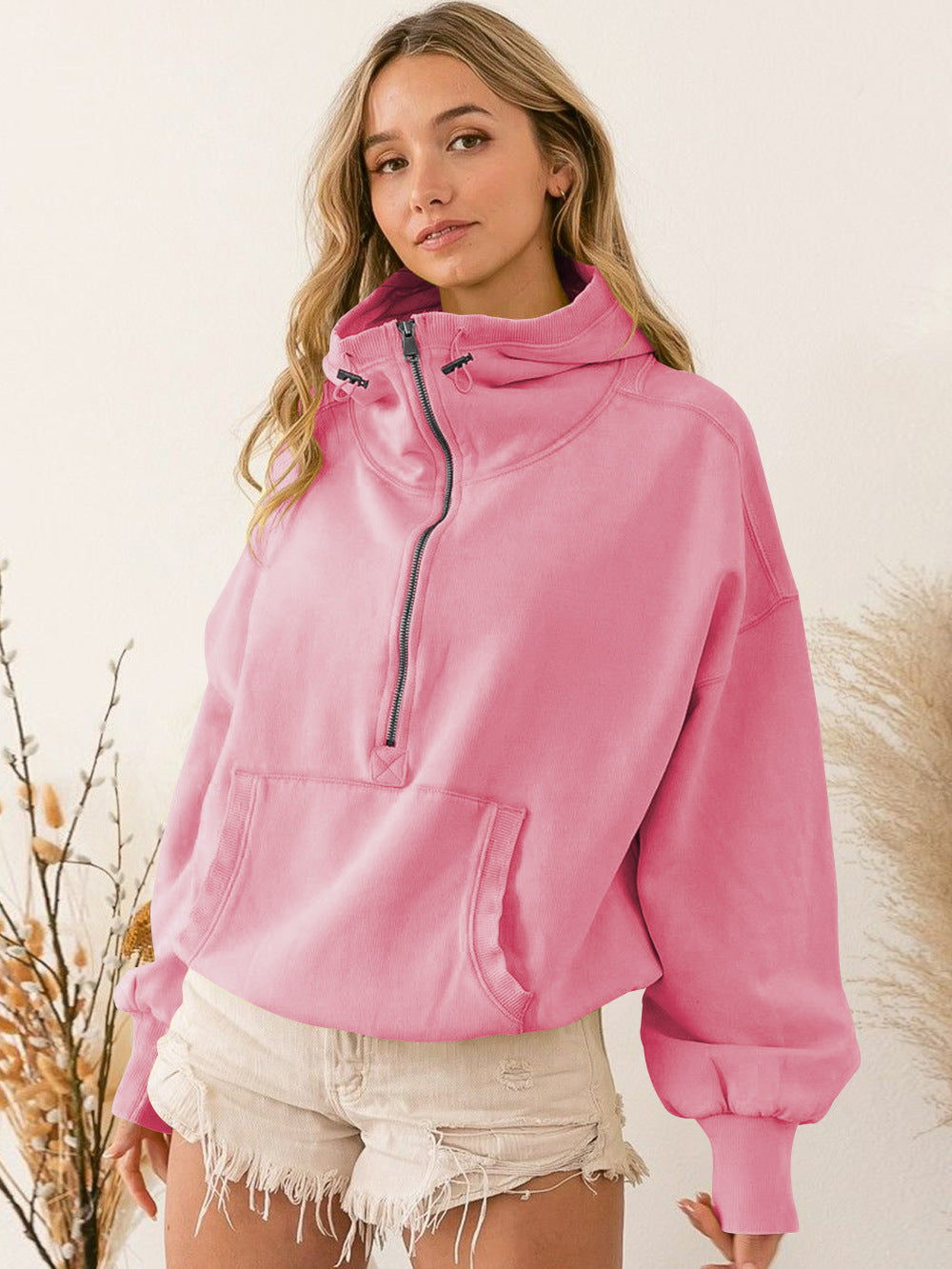🧘♀️ Women's Zip-Up Fitness Hoodie