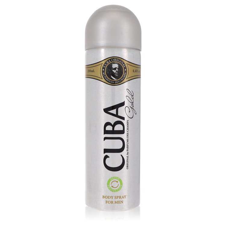 Cuba Gold Deodorant Spray 6.7 oz for Men (Unboxed)