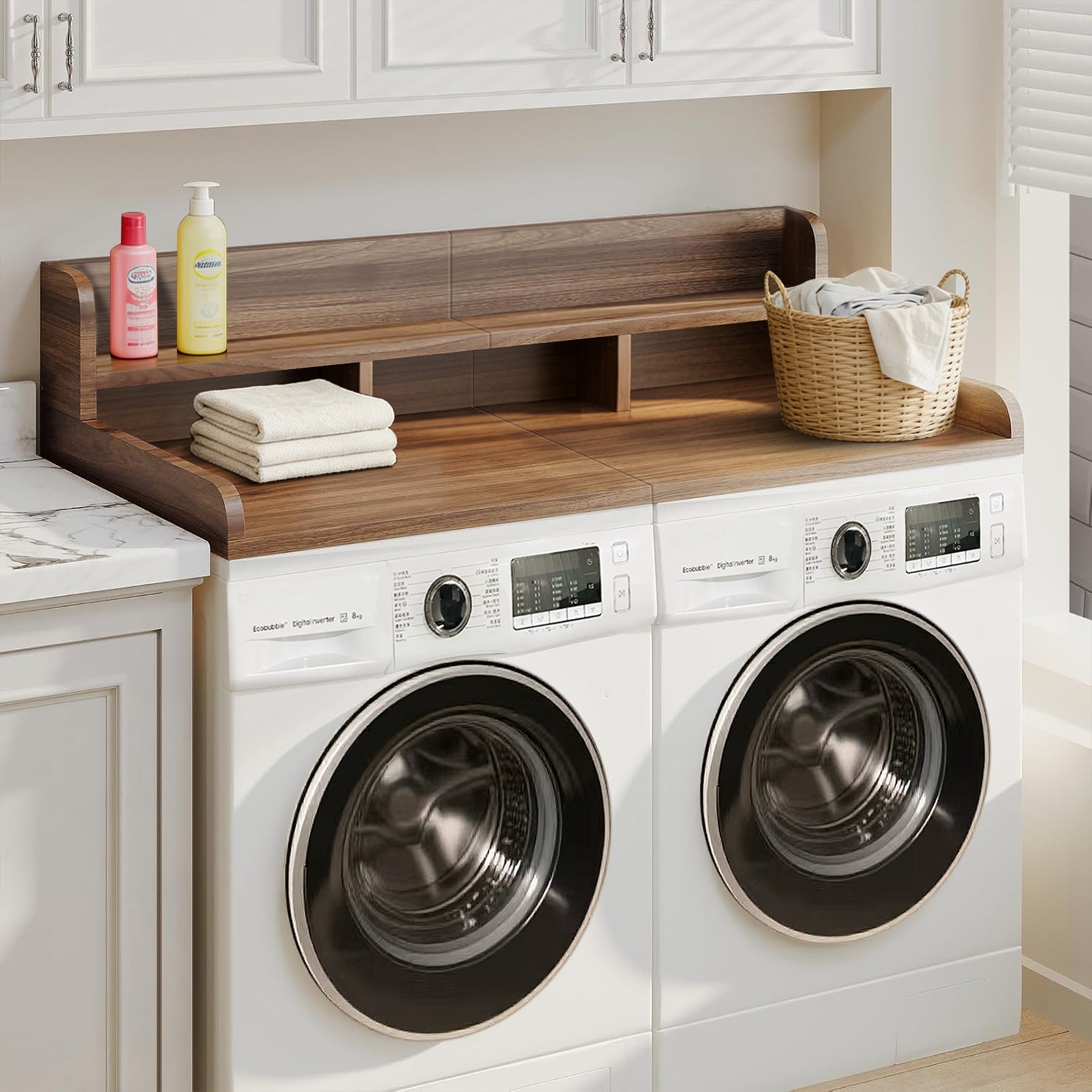 Washer Dryer Countertop with Non-slip Pads