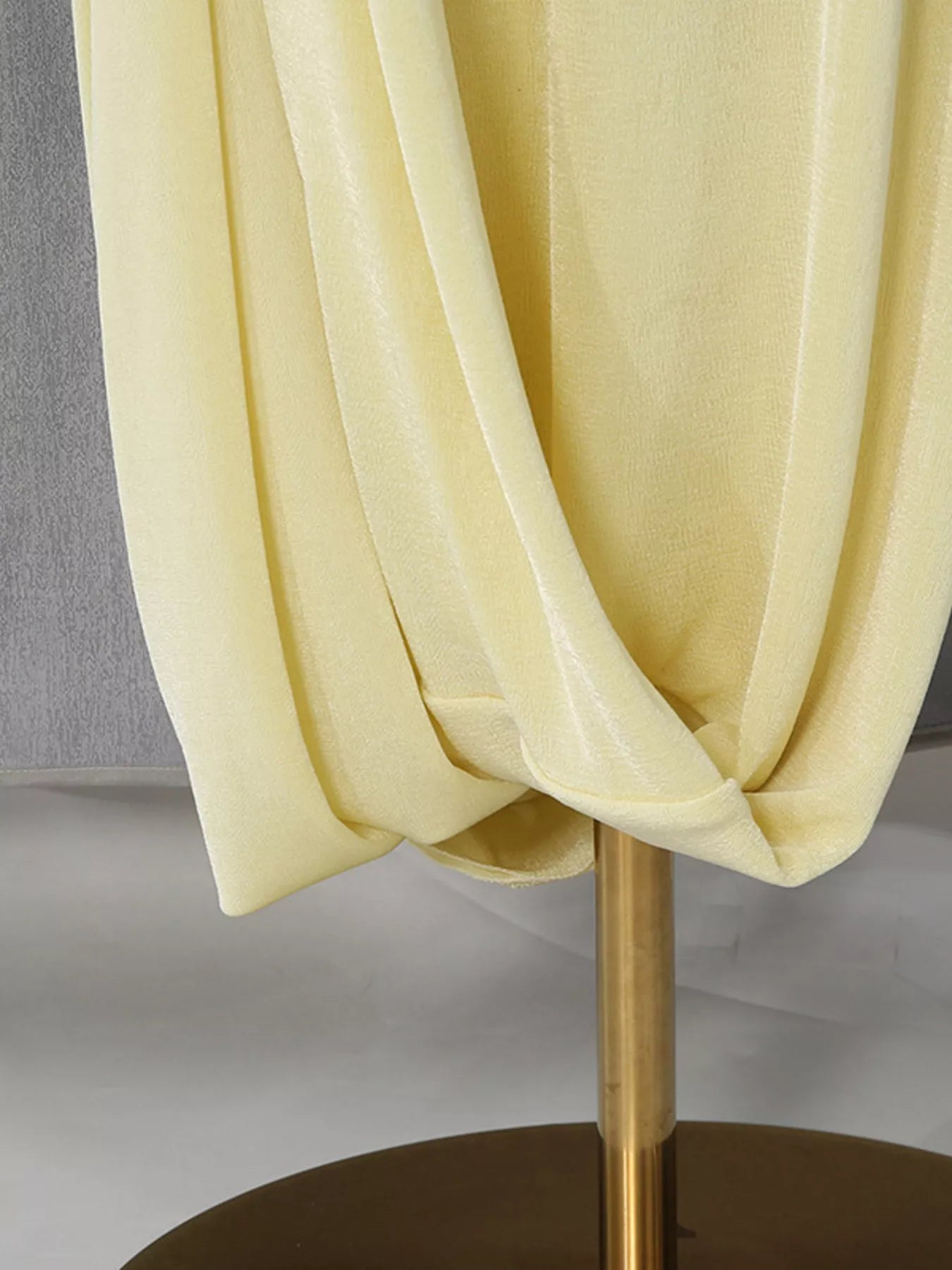 One-Shoulder Draped Maxi Dress