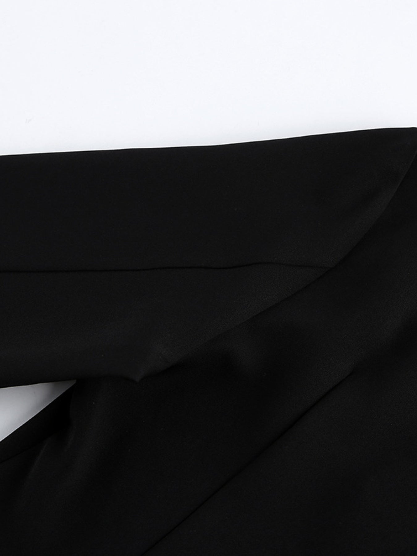 Ruched Surplice Long Sleeve Dress