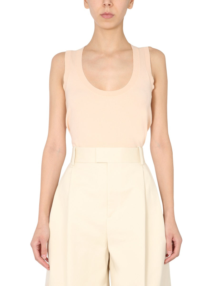 Bottega Veneta Women Light Sweater Without Sleeves