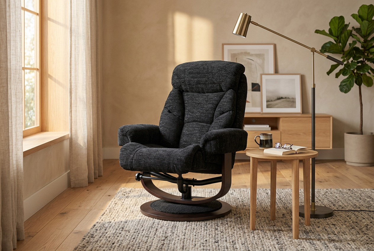 Oslo Euro Recliner w/ Ottoman