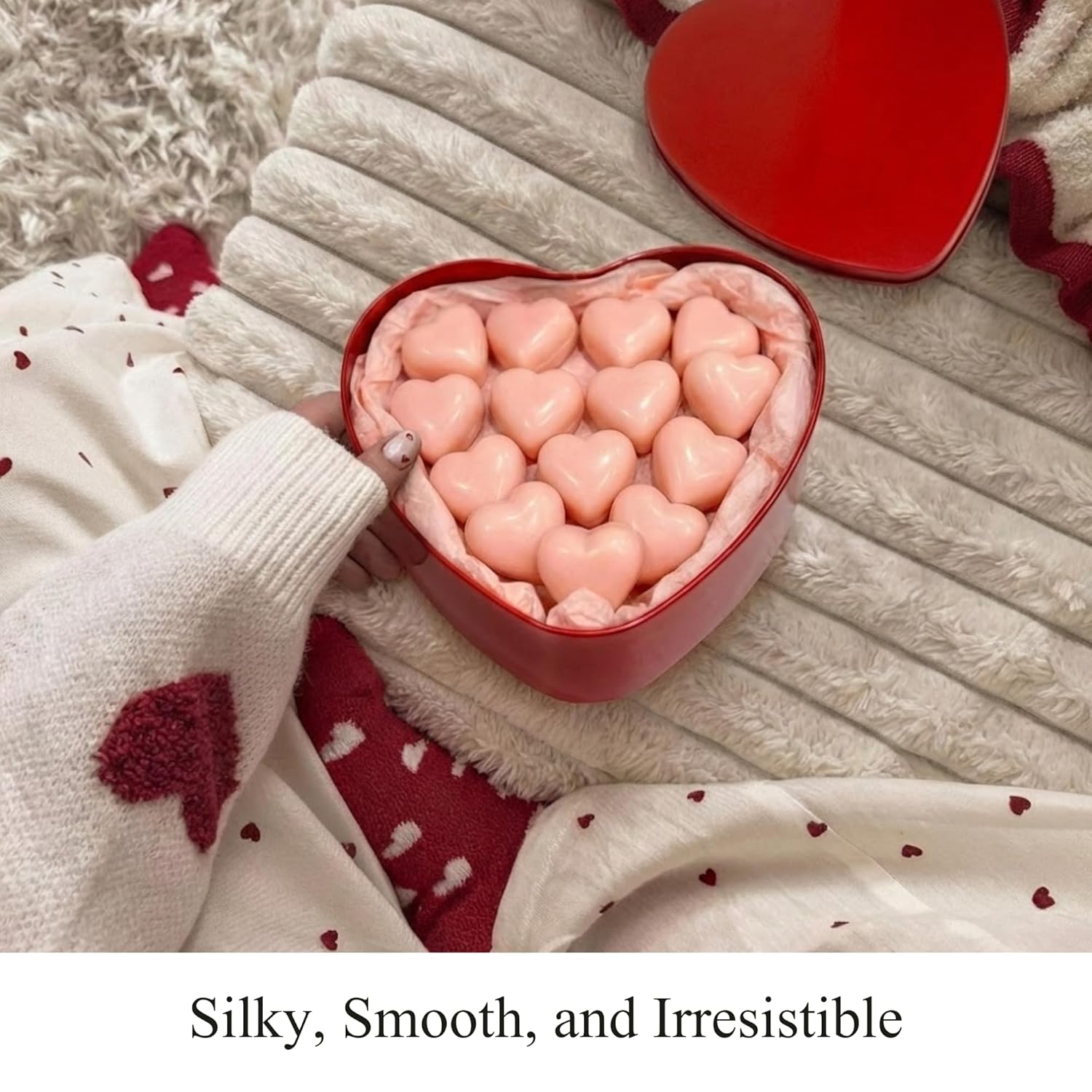 Andy Anand Ruby Chocolate Heart Truffles, 18 pc – Natural Berry-Pink Color, Fruity Flavor, Gluten-Free, Valentine's & Anniversary Gift