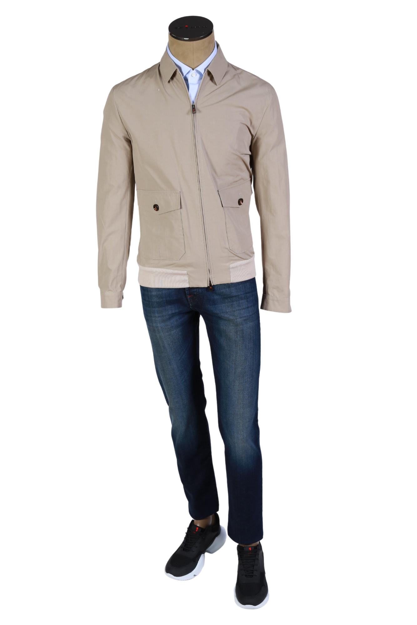 Kired by Kiton Solid Polyester Jacket
