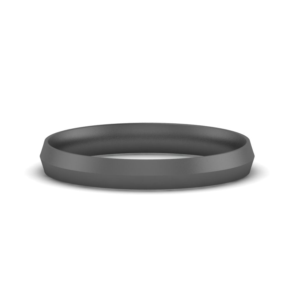 Comfort Fit Knife Edge Mens Band