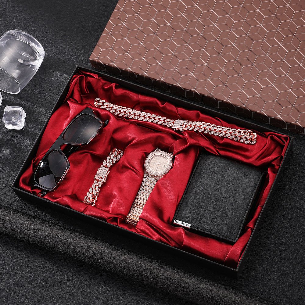 5-piece Men's Watch Gift Box Set - Overture Gifts