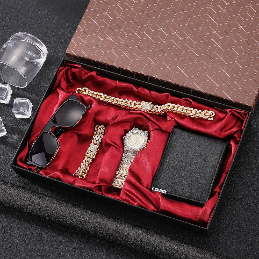 5-piece Men's Watch Gift Box Set - Overture Gifts