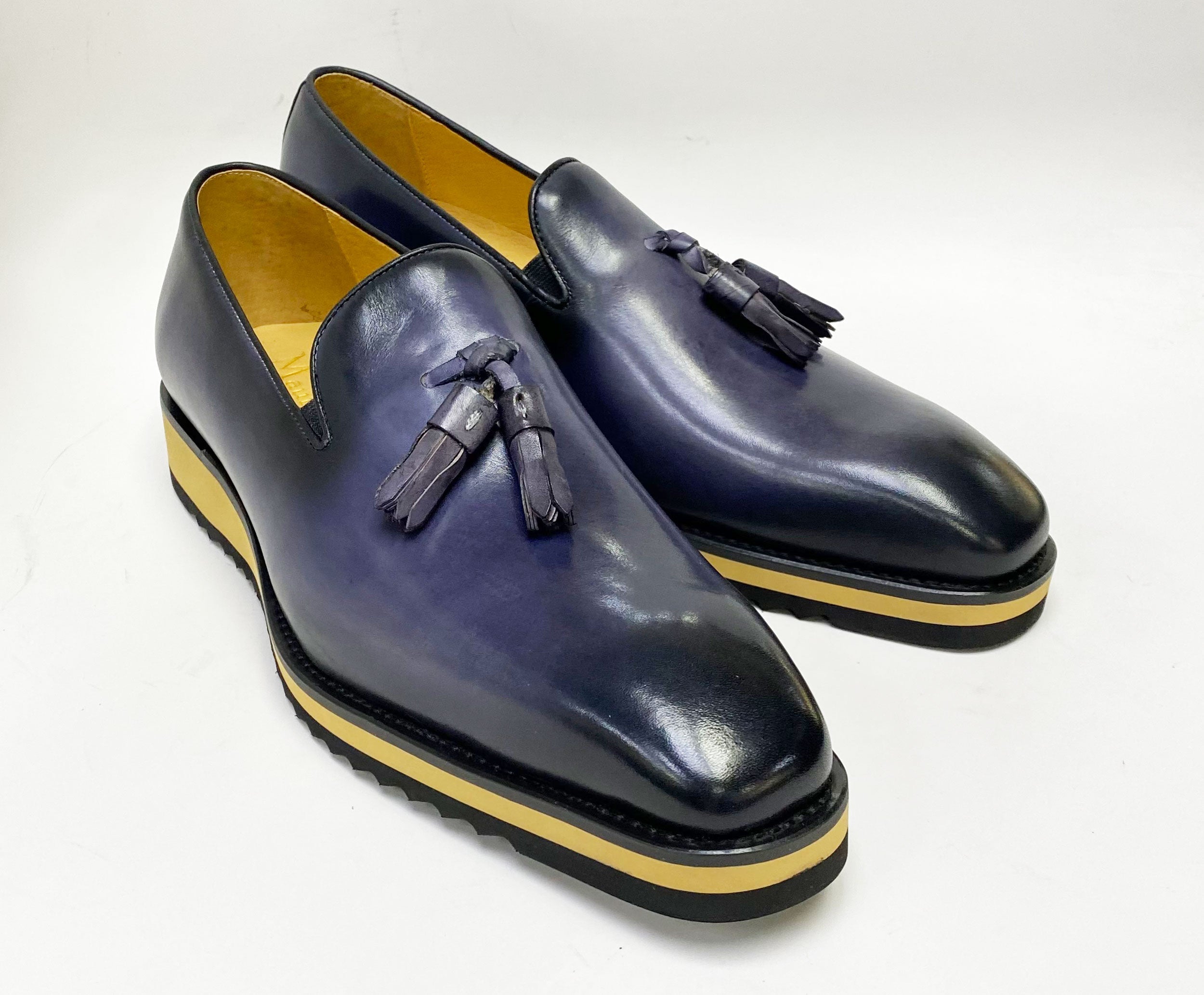 Maurice Calfskin Loafer - Grey