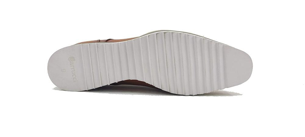 Carrucci Derby Calfskin - White