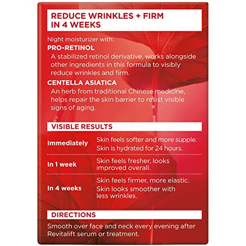 Revitalift Anti-Wrinkle Night Cream with Pro-Retinol