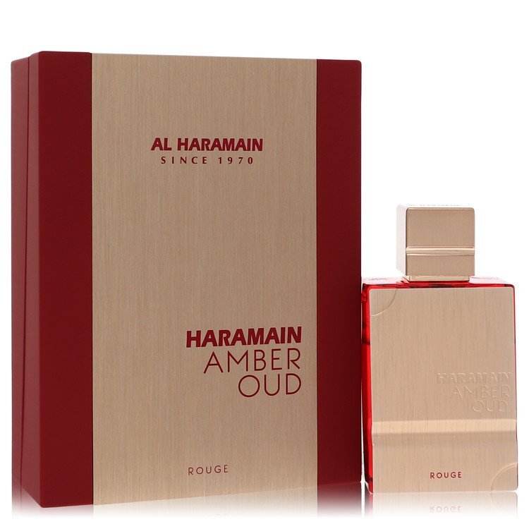 Al Haramain Amber Oud Rouge Eau de Parfum Spray 2 oz for Men