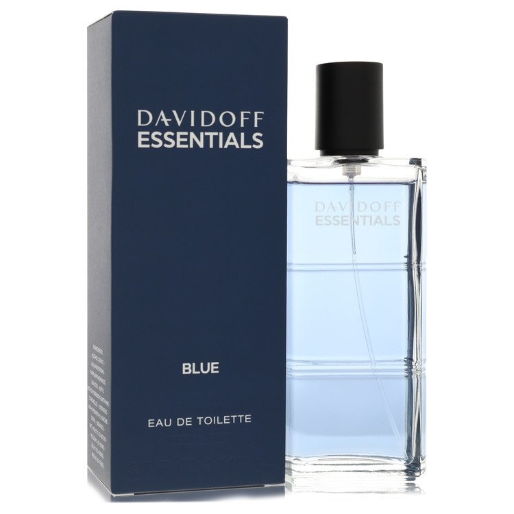Davidoff Essentials Blue Eau de Toilette Spray 3.7 oz for Men