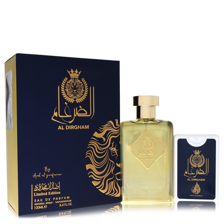 Ard Al Zaafaran Al Dirgham Eau de Parfum Spray 3.4 oz for Unisex (Limited Edition with .65 Mini EDP Spray)