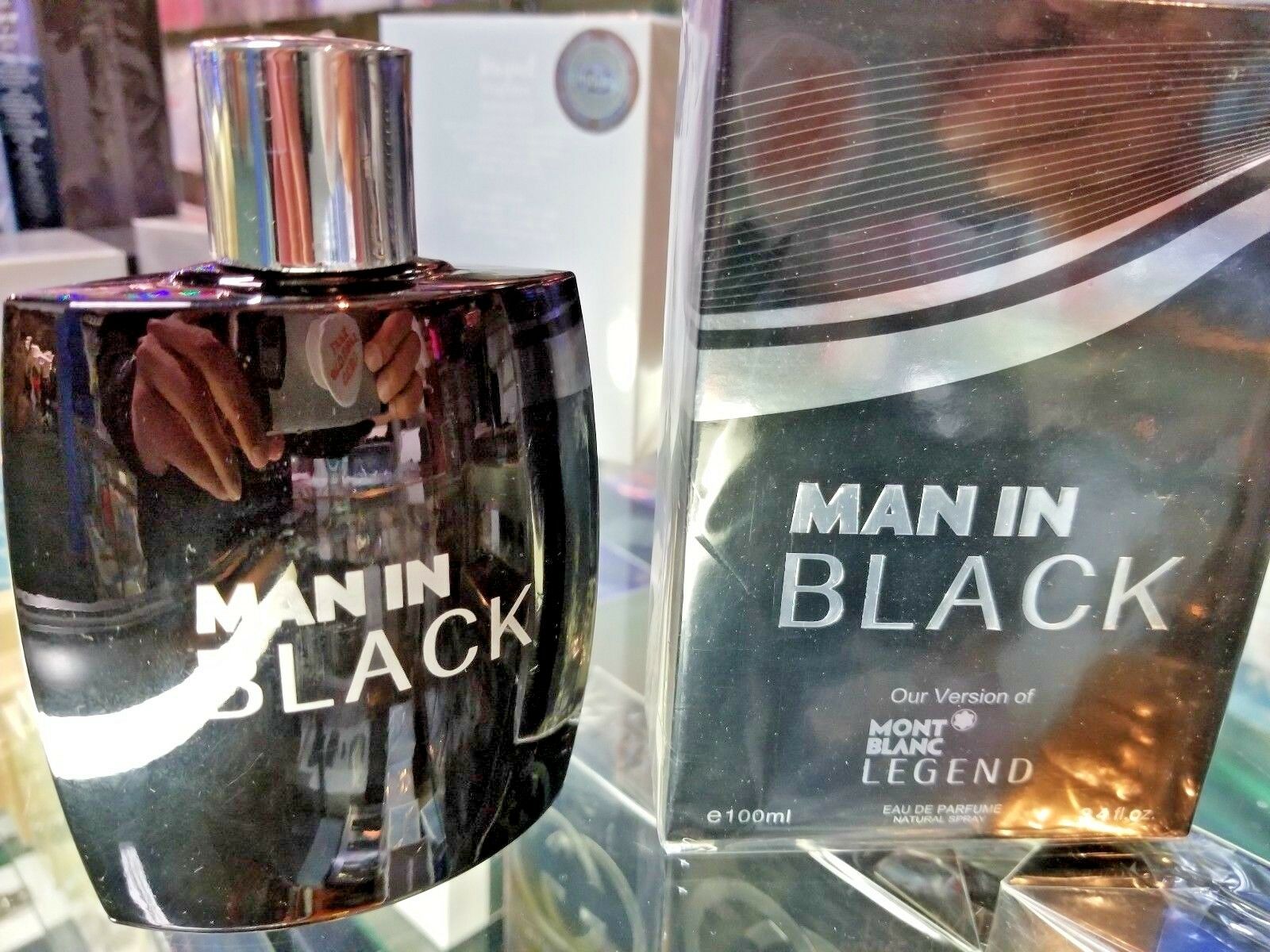 MAN IN BLACK for Men Secret Plu 3.4 oz 100 ml Toilette EDP Spray * SEALED IN BOX