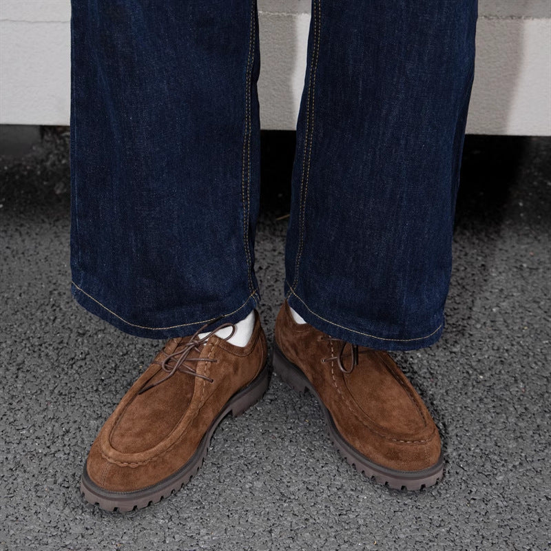 Retro Mens Leather Shoes Springautumn Style