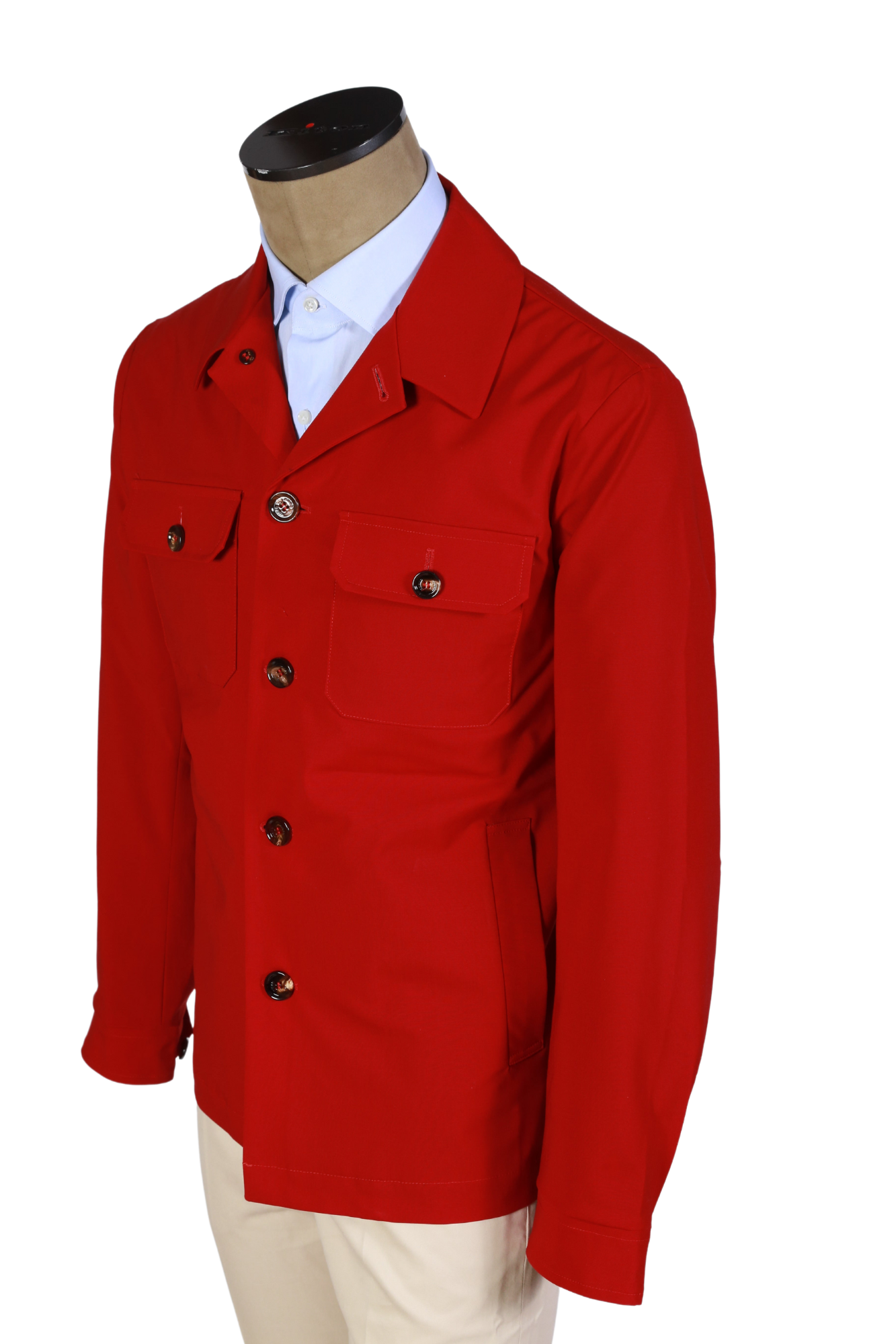 Kired by Kiton Solid Polyester-Wool Jacket
