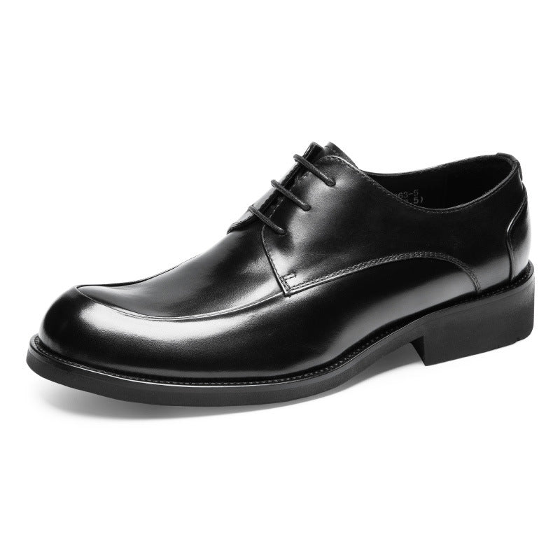 Genuine Leather Breathable Business Mens Large-Size Shoes