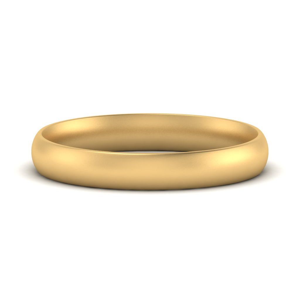 Comfort Fit Mens Wedding Band