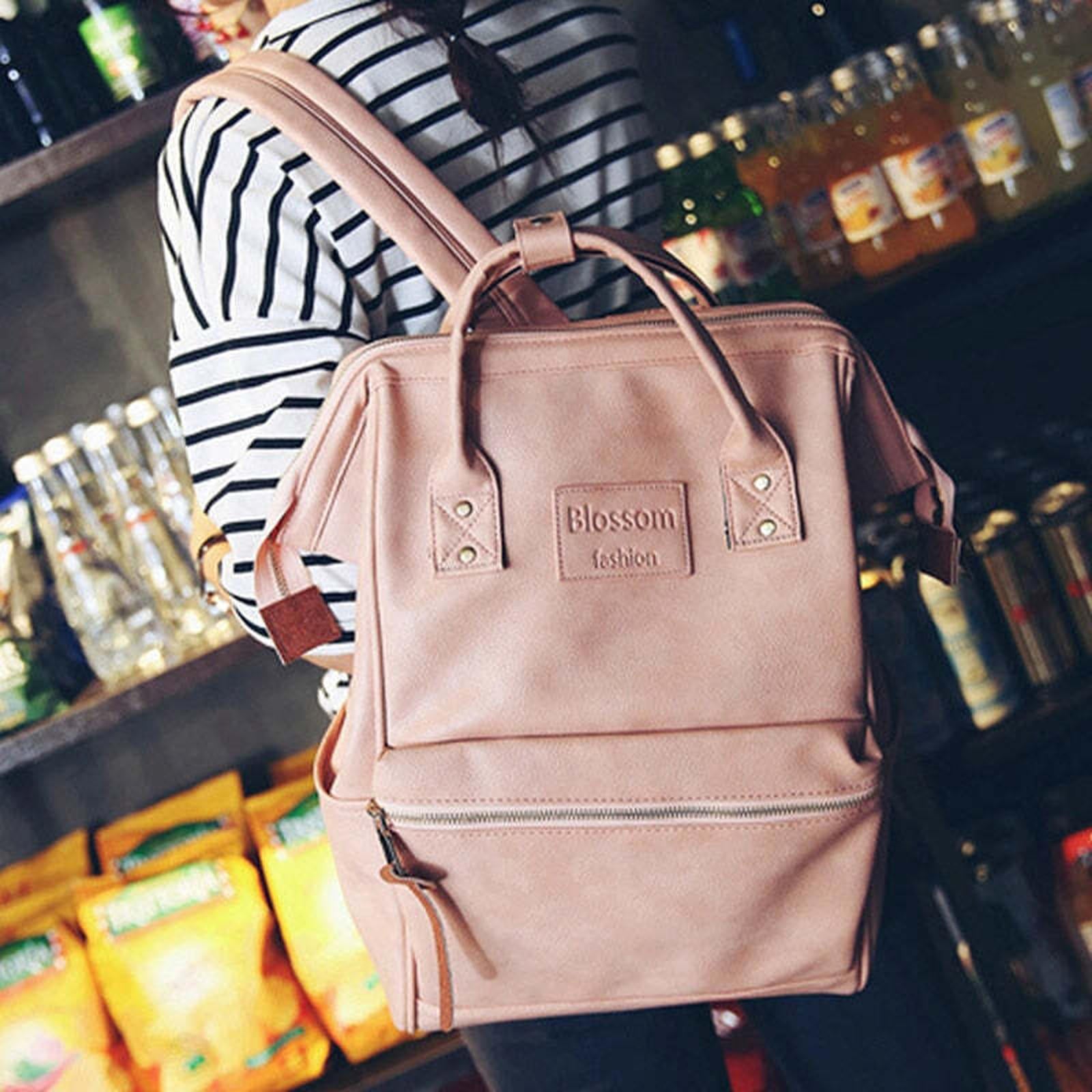 Mummy Diaper Backpacks Fashion Nappy Bag Large Capacity Baby Nursing Handbag High Quality PU Leather Travel Backpack MBG0150