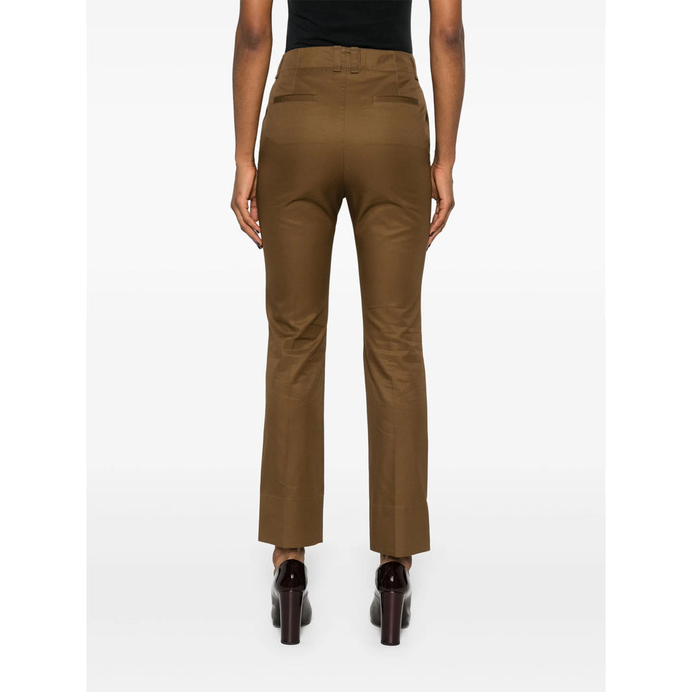 Saint Laurent Brown Trousers - Straight Trousers Women