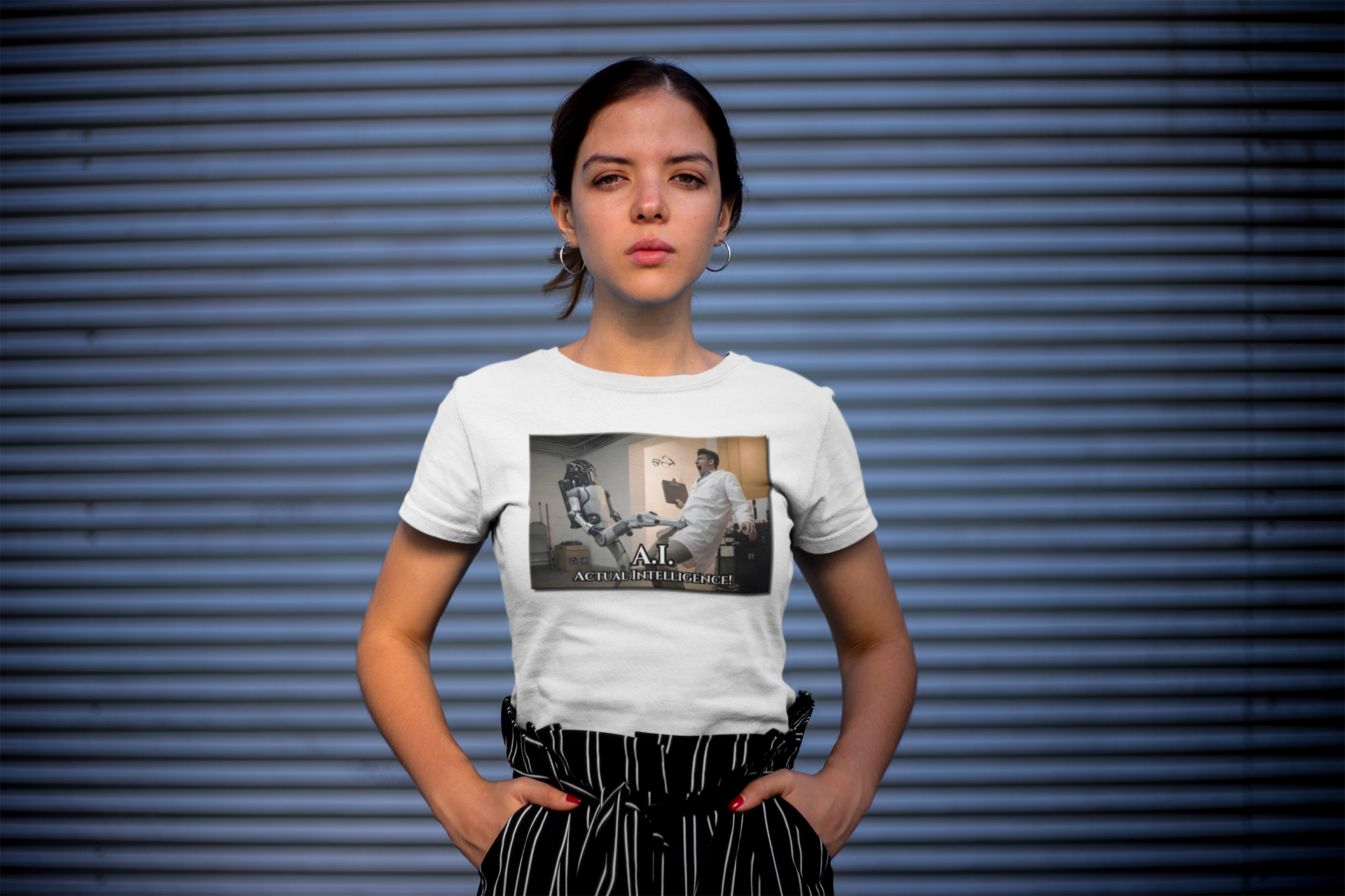A.I. - Actual Intelligence! - Under ArmourⓇ athletic t-shirt
