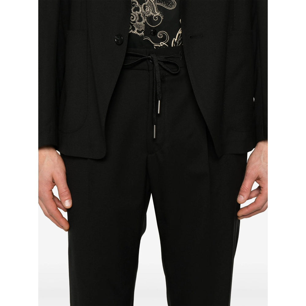 Tagliatore Black Suits - Single Breasted Suits Men