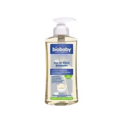 Biobaby Organic Baby Shampoo & Body Wash with Apple Extract - Gentle, Natural, 500ml