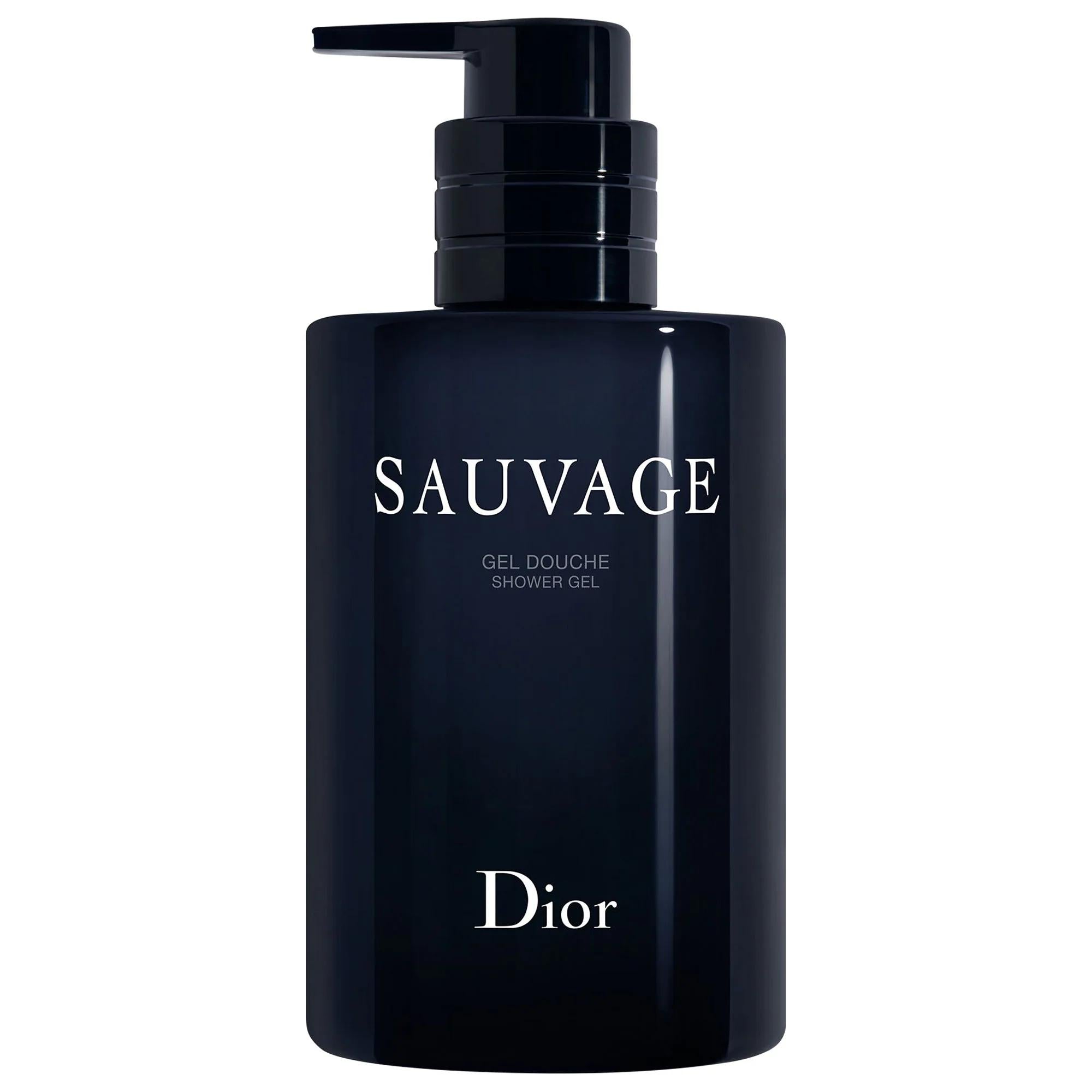 Dior Sauvage Shower Gel - Refreshing Men's Body Wash with Natural Ingredients