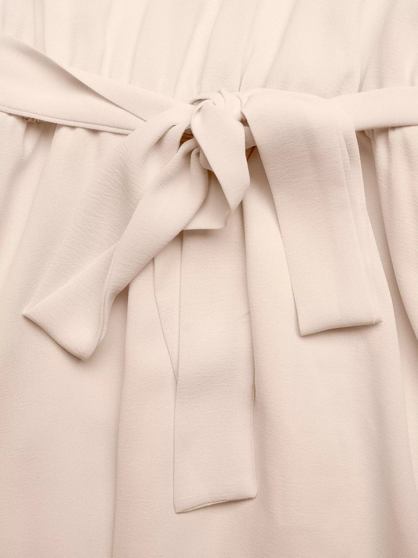 Ruffle Sleeve Tie Waist Midi Dress
